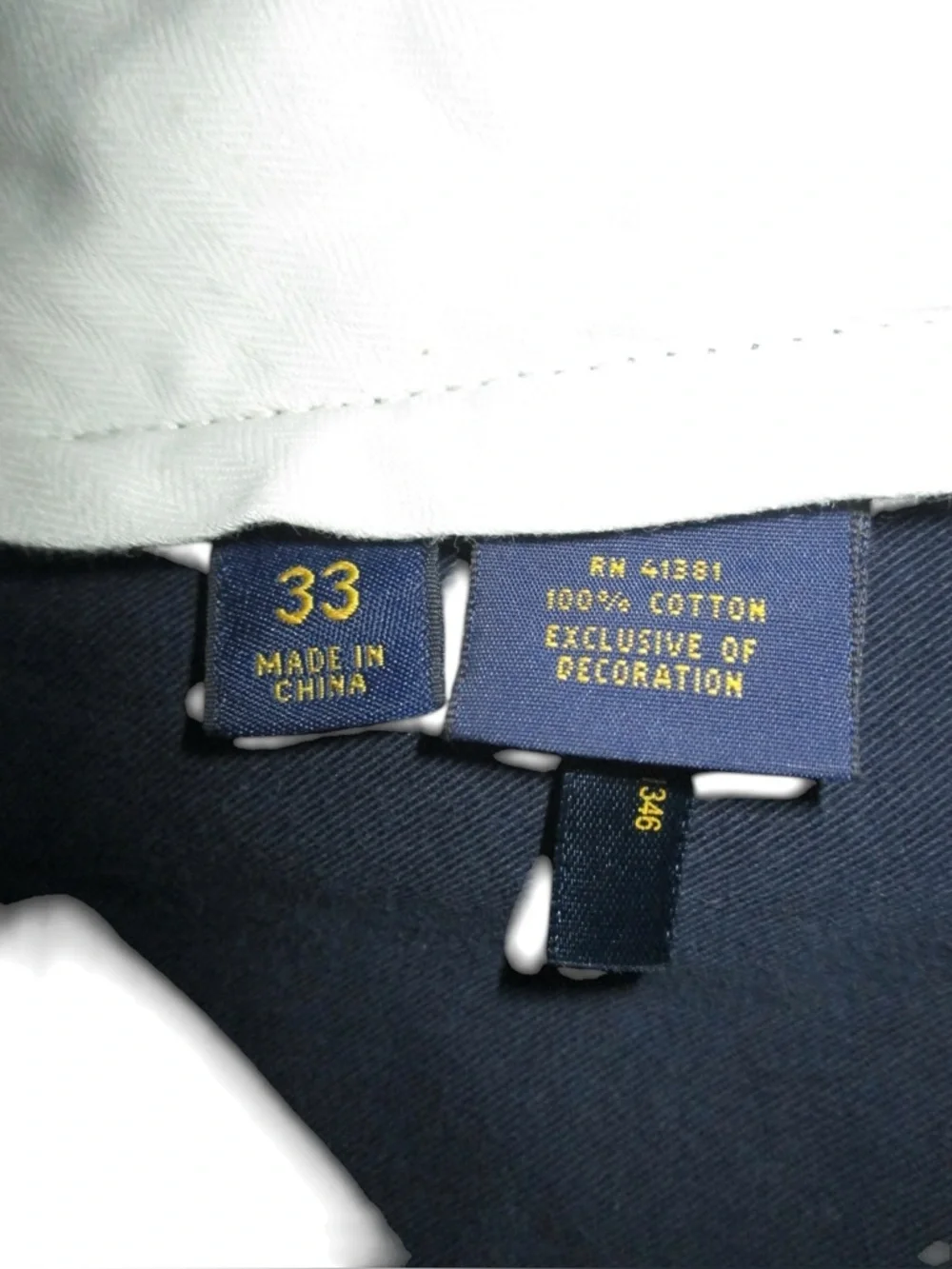 Polo Ralph Lauren Men’s Navy 100% Cotton Cargo Shorts Size 33 Classic Fit